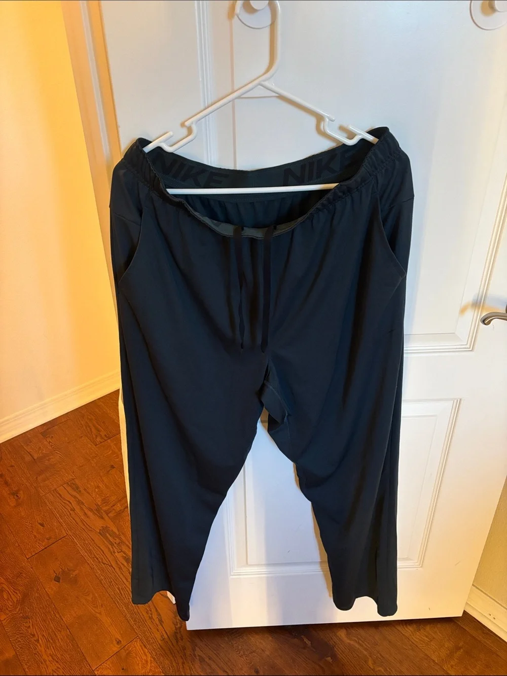 Nike Men’s Black Training Joggers with Elastic Waistband
